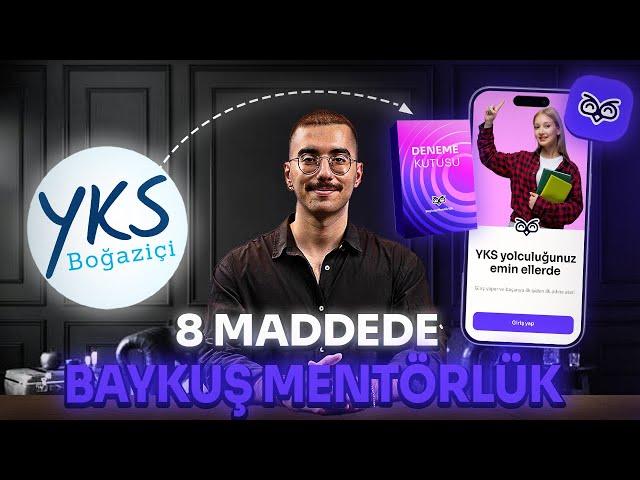 8 MADDEDE BAYKUŞ MENTÖRLÜK  | #yks #yks2025