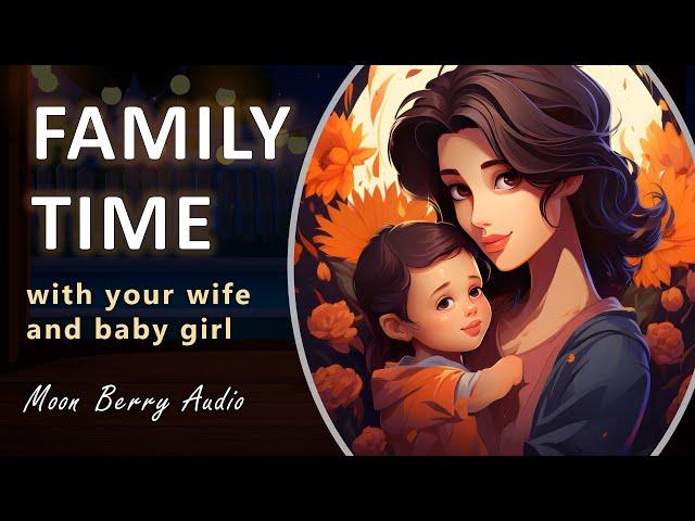 Holding Your Wife and Baby Under the Stars (Family-Oriented (F4M) Audio GF RP Roleplay ASMR