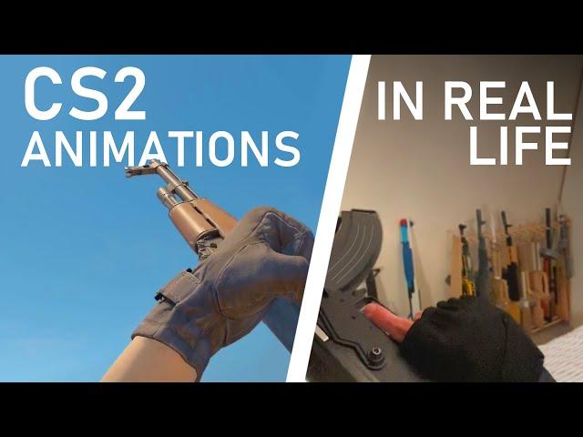 Counter Strike Animations in Real Life