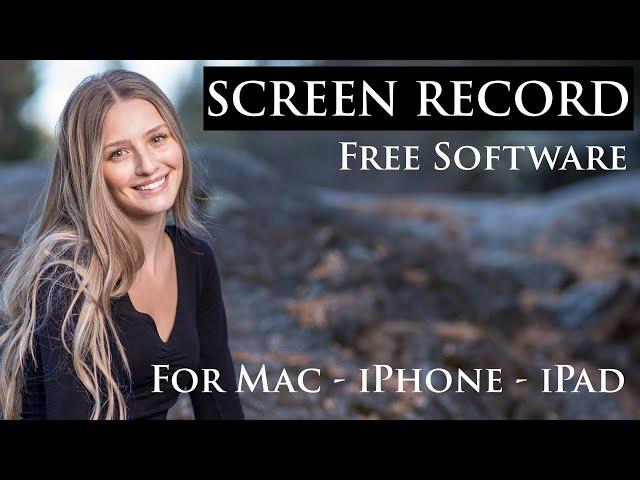 FREE Screen Recording Software for Mac, iPhone, and iPad.