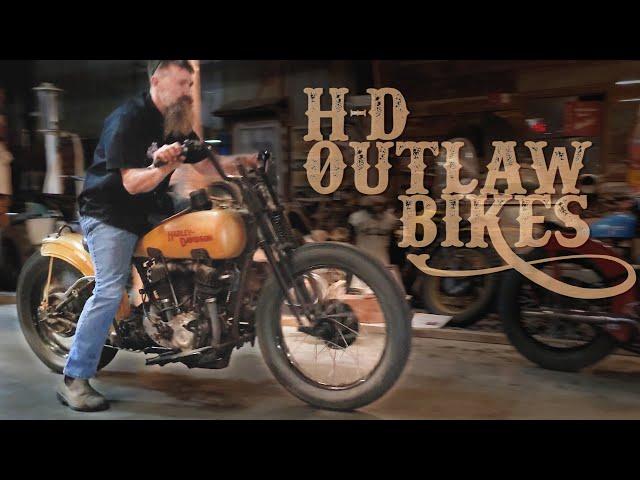 H-D Outlaw Bikes