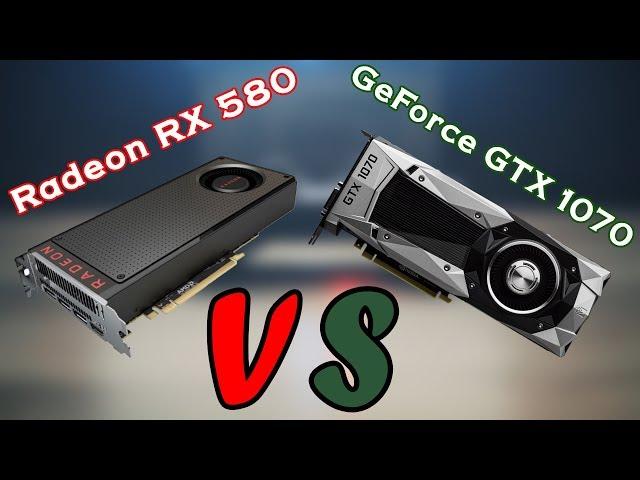 RX 580 VS GTX 1070 Game Benchmarks