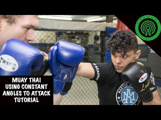 Muay Thai Using Constant Angles to Attack Tutorial