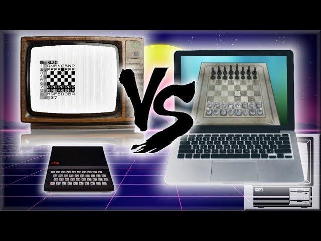 1981 1KB Computer vs. Modern PC: CHESS | Nostalgia Nerd