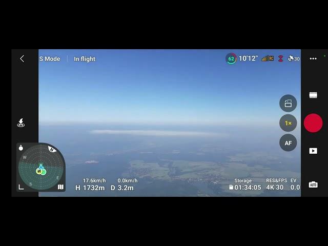 DJI Mini 3 Pro Altitude "World" Record 2508m /stock Battery/