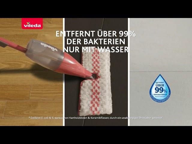 Vileda 1-2 SPRAYmax Sprühwischer | Anwendung | Vileda Deutschland