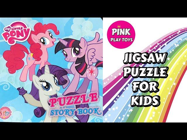 My Little Pony Puzzle Game Story Book | Jigsaw puzzle for kids : PART 1