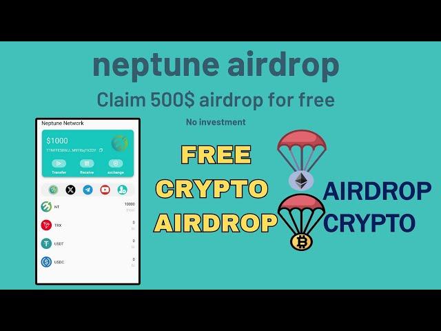 how to claim $500 neptune token airdrop || neptune airdrop free