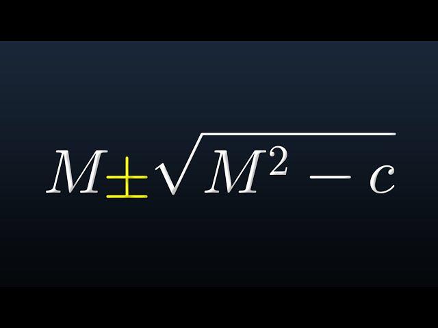 The Better Quadratic Formula You Won't Be Taught