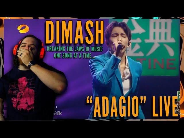 Dimash Reaction - Adagio Live - Breaking All Laws of Music! [PRODUCERS REACT ARCHIVE]