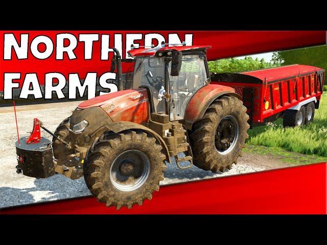 FARM and MACHINERY Tour | NORTHERN FARMS | Farming Simulator 22 | Cineplay 1