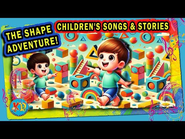 The Shape Adventure l Short English songs for kids l Kids Learning l Children songs