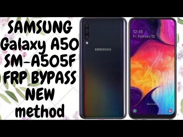 SAMSUNG Galaxy A50 SM-A505F android 9 pie frp bypass done verry easy method