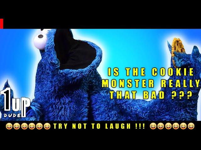 TRY NOT TO LAUGH  COOKIE MONSTER VERSUS THE TERMINATOR  MUST WATCH UNTIL THE END !