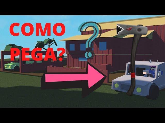 Pegando o machado secreto - Roblox Lumber Tycoon 2 [Rukiy axe] #4