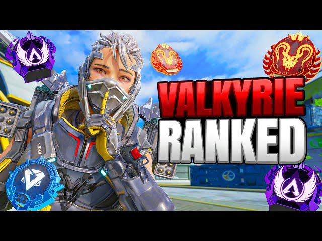 High Level Valkyrie Ranked Gameplay - Apex Legends (No Commentary)