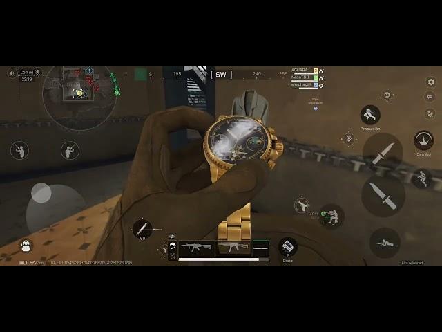 DELTA FORCE LUJOSO RELOG MECANICO