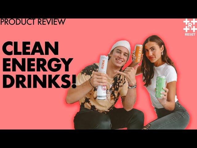 Product Review: Healthy Energy Drinks! (CLEAN CAUSE, RUNA, HI-BALL)