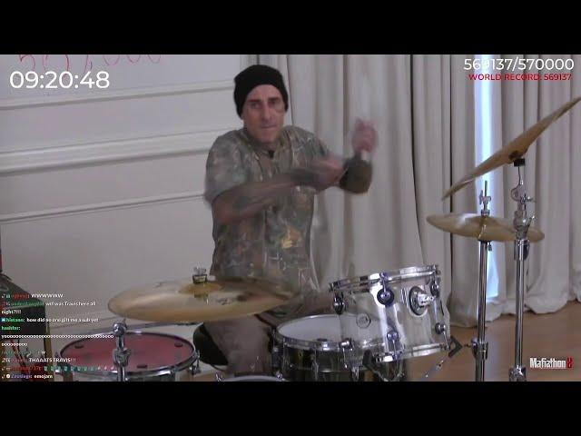 Travis Barker (blink-182) - Dammit/All The Small Things (Kai Cenat's Mafiathon 2)