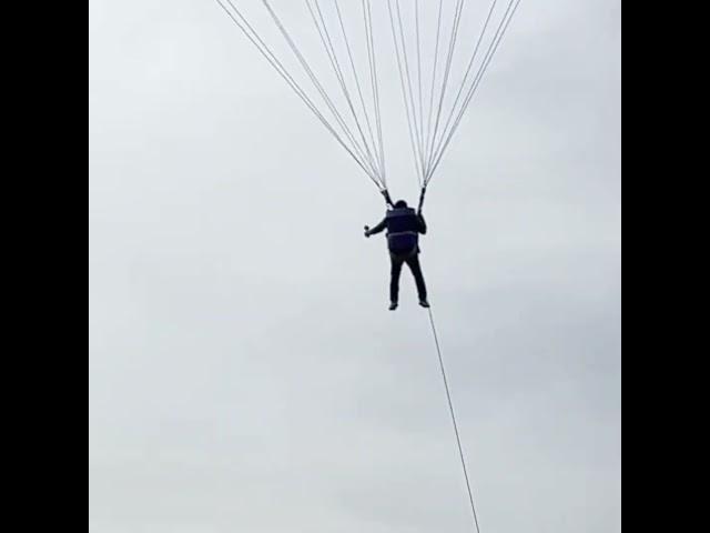 Paragliding takeoff views at Khanpur Dam Lake