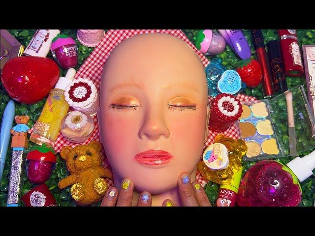ASMR Makeup on Mannequin (Whispered)
