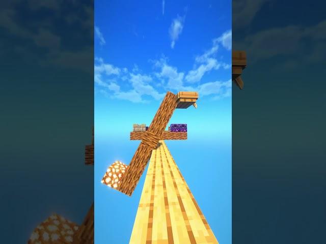 Minecraft but realistic physics #minecraft #shorts