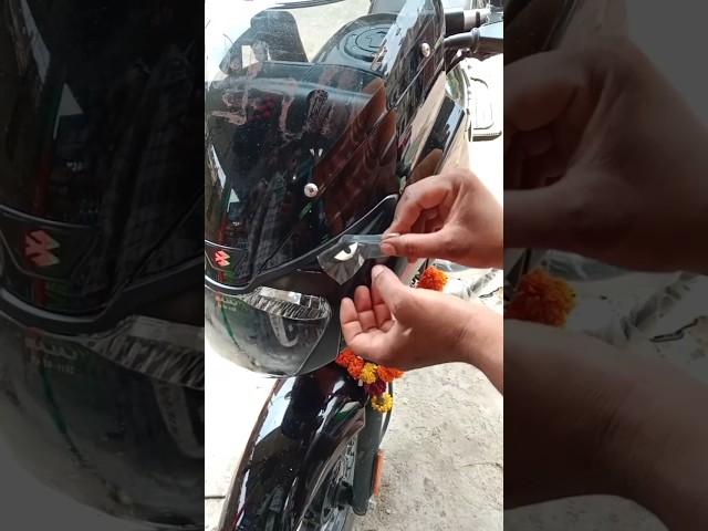 #Pulsar bike#front light #side light#eye #sticker #modified #viral #trending #shortvideo 