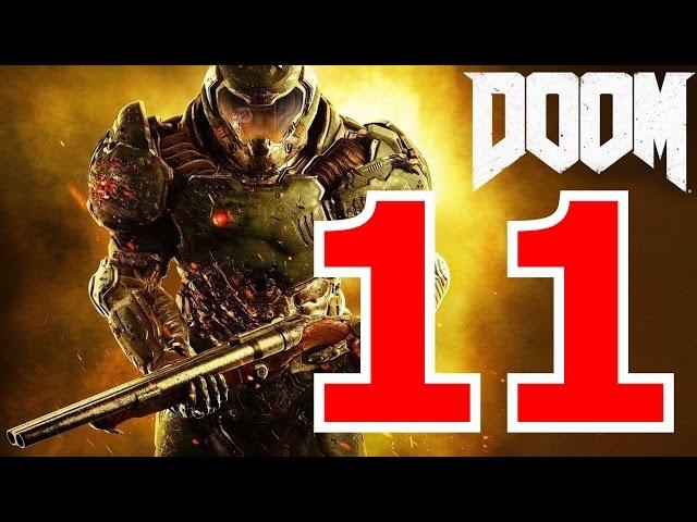 Прохождение Doom 4 (2016). Уровень 11. Некрополь. "ВСТРЕЧА С БОССАМИ"