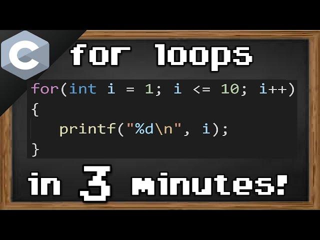 C for loops 