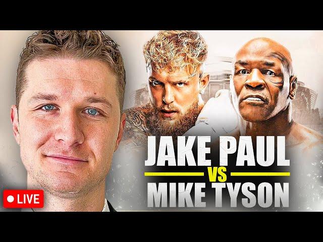 Jake Paul vs Mike Tyson LIVESTREAM Watch Party From Dallas With Papa Plem!! The W.A.D.E. Concept