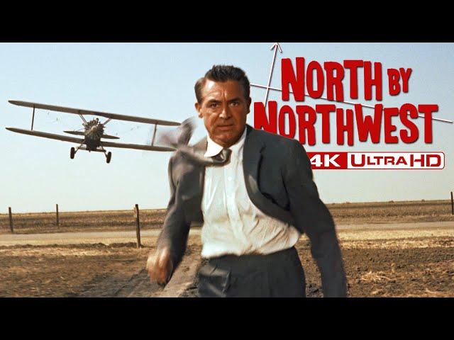 Alfred Hitchcock's North By Northwest - Crop Duster Scene | 4K HDR | High-Def Digest