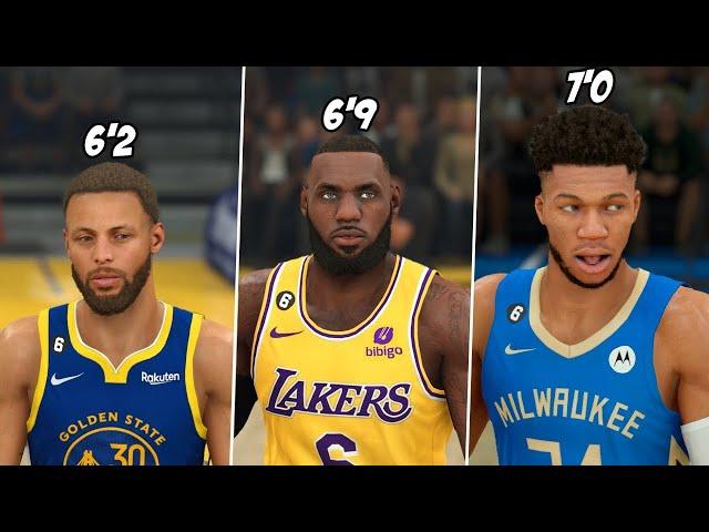 I Used The Best Player By Height!