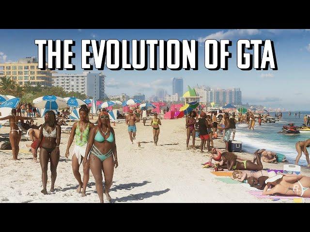 The Evolution Of GTA Graphics | From GTA 1 to GTA 6