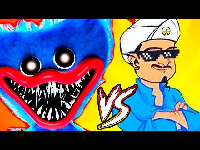 ХАГГИ ВАГГИ VS АКИНАТОР ! - Huggy Wuggy VS Akinator [Poppy Playtime]