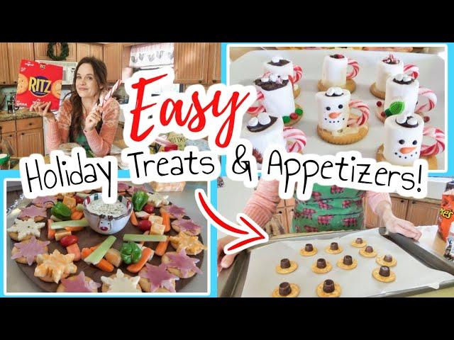 10 EASY Ritz Cracker Holiday Recipes  How to make Cracker Cookies & Appetizers for Christmas Cheap