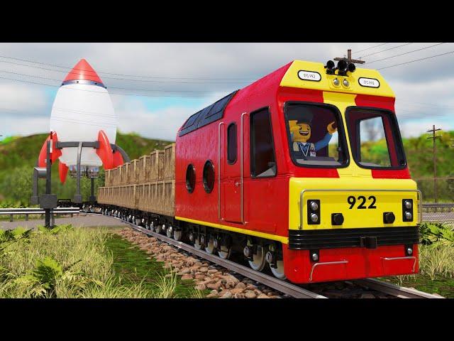  Let's HELP the TRAIN - Train  Rescue Cartoon - Choo choo train kids videos