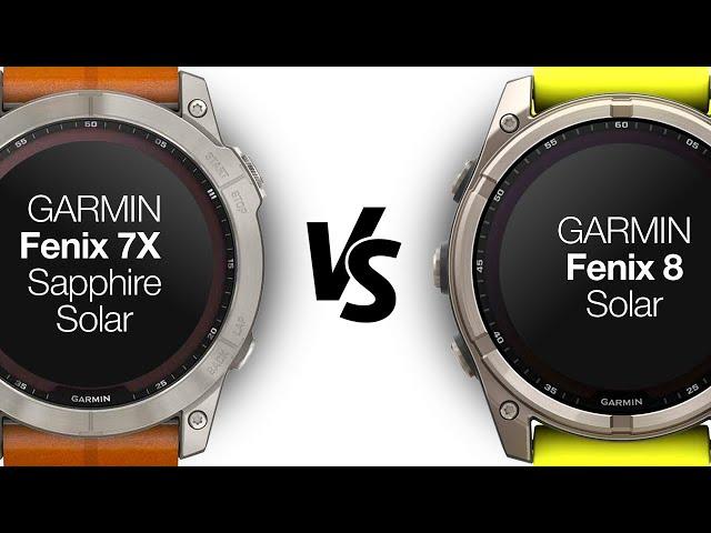 Fenix 7X Sapphire Solar vs Garmin Fenix 8 Solar Sapphire 51mm – Ultimate Smartwatch Comparison!