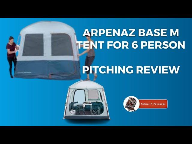 How to fold Arpenaz Base M - 6-person Camping Living Room