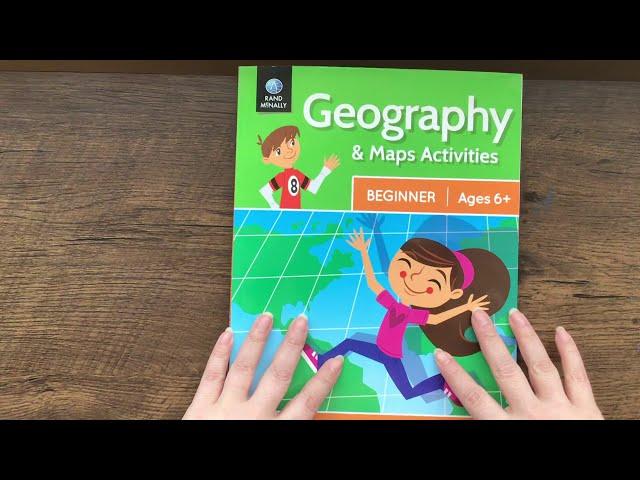 Geography & Maps Activity Book  - Beginner Ages 6+