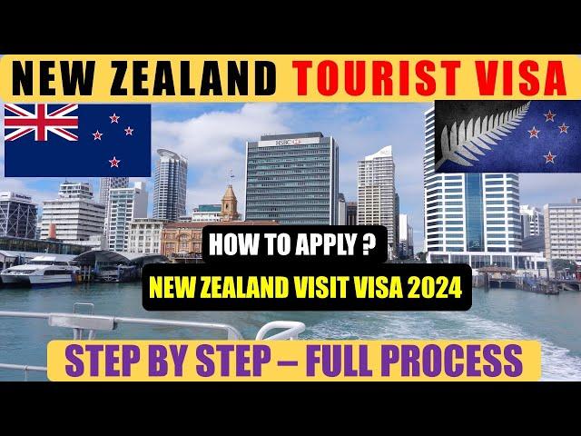 How To Apply New Zealand Visitor Visa 2024 | New Zealand Tourist Visa