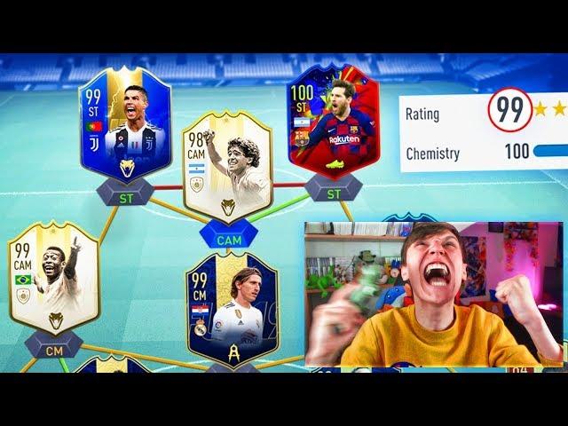 199 RATED!! GREATEST FUT DRAFT IN FIFA HISTORY! (FIFA 19)