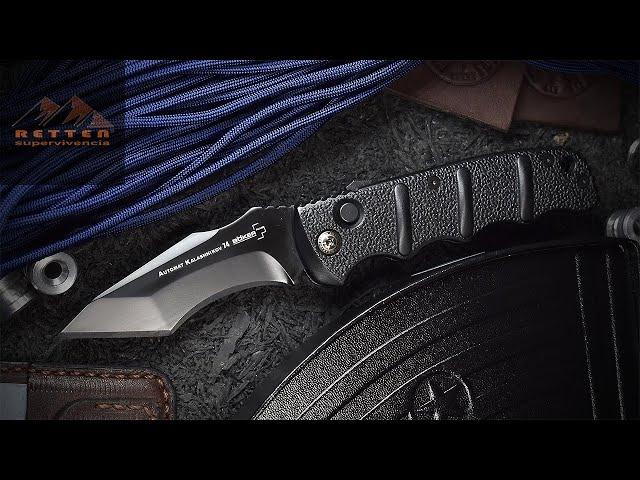 Boker Kalashnikov Automatic Tanto knive 01kals79n Black Military Tactical - Retten Supervivencia