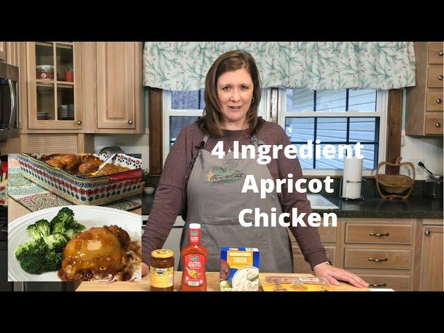 4 Ingredient Apricot Chicken