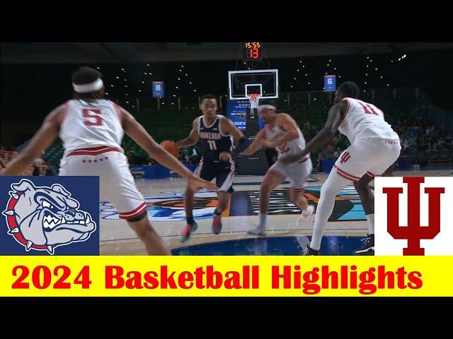 #14 Indiana vs #3 Gonzaga Basketball Game Highlights 11 28 2024