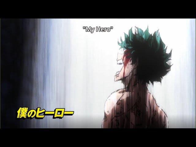 "You Say Run" Goes With Everything - Midoriya vs Muscular