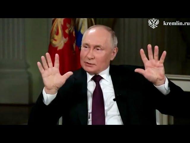 Путин и Такер Карлсон 2024. Интервью на русском языке [ съемка Кремля ]