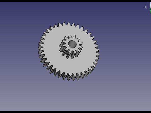 FreeCad Шестерня проще не делается