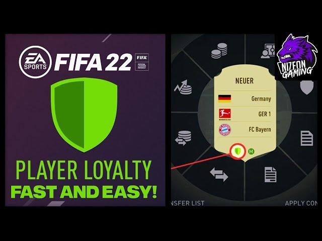 how to get LOYALTY in FUT 22..