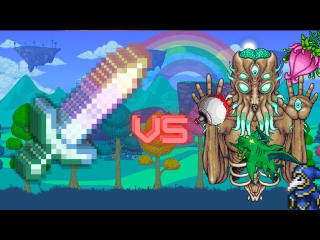 Terraprisma Vs All Bosses | Terraria