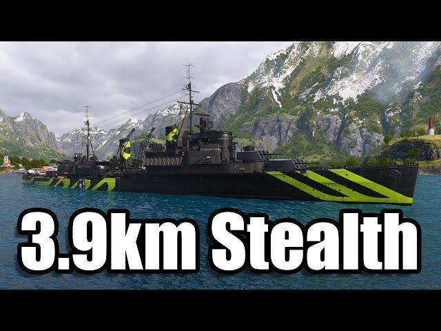 Crazy Fiji Smoke Build in World of Warships Legends